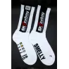 Sk8erboy Chaussettes blanches SMELLY Sk8erboy